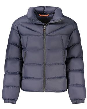 Napapijri Blu Poliammide Jacket Clothing - Blue