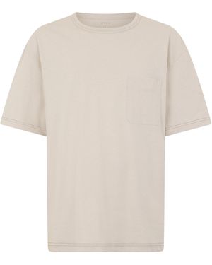 Lemaire T-Shirt Cotton-Linen T-Shirts - White
