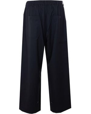 Y-3 Pants Polyester - Blue