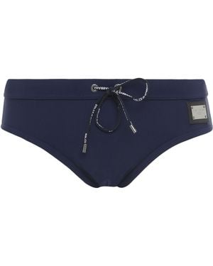 Dolce & Gabbana Swim Shorts Polyamide Beachwear - Blue