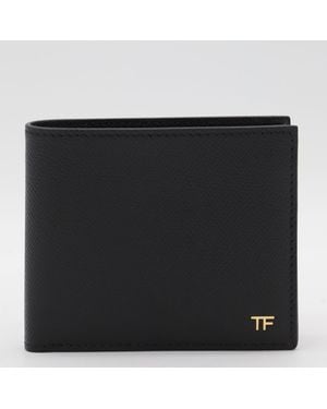 Tom Ford Leather Wallet - Black