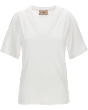 Le twins Gianna T-Shirt Cotton - White
