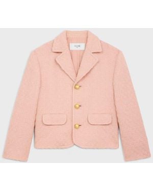 Celine Celine Tweed Blazer - Pink