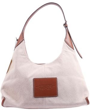 Marc Jacobs The Belted Sack Cotton Polyester Shoulder Bag - Pink
