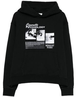 MIDNIGHT RODEO Graphic Hoodie - Black