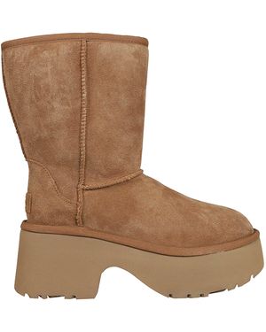 UGG Light Calf Suede Wool/Lyocell Boots - Brown