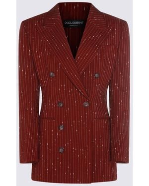 Dolce & Gabbana Jackets _Vi Pl Pa - Red