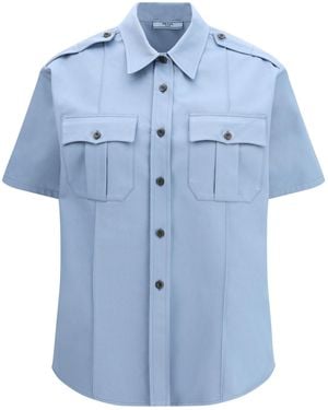 Prada Short-Sleeved Shirt - Blue