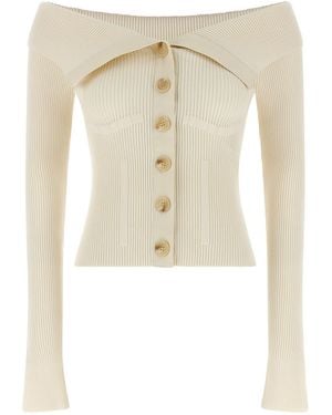 Zimmermann Rebellion Bandeau Cardigan - Natural