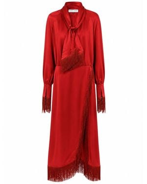 ROWEN ROSE Long Dress - Red