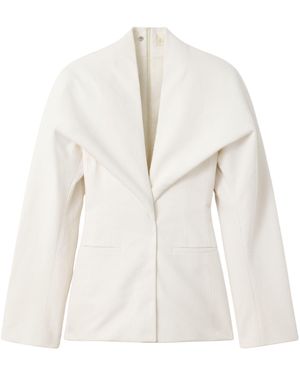 Jacquemus Jackets Wool Elastane - White