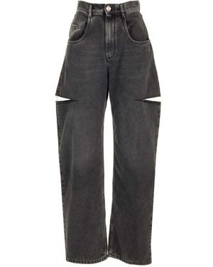 MM6 by Maison Martin Margiela Wash Jeans - Gray
