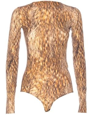 MM6 by Maison Martin Margiela Long Sleeves Body - White