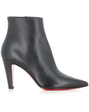 Christian Louboutin Ankle Boot Vibella Booty 85 - Gray