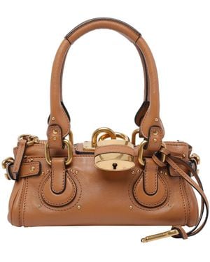 Chloé Small Paddington Handbag - Brown
