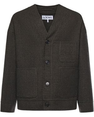 Loewe Sweaters Wool/Silk - Black
