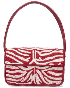 STAUD Tommy' Shoulder Bag - Red