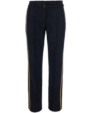Dries Van Noten Pants Persy Pants Wool - Blue