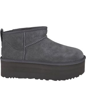 UGG W Classic Ultra Mini Platform - Gray