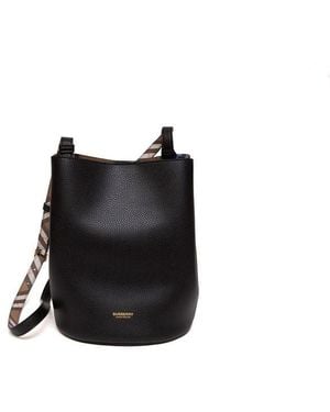 Burberry Bucket Bag Bucket-Bags - Black