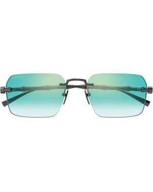 Gucci Gg2154S Linea Sign Metallo Sunglasses - Green