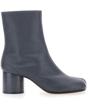 Maison Margiela Ankle Boots Tabi Leather Sheep - Blue