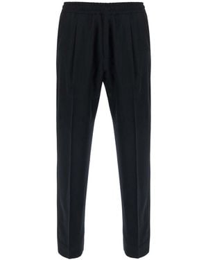 Low Brand Trousers Tokyo Tech Fabric Technical Trousers - Black