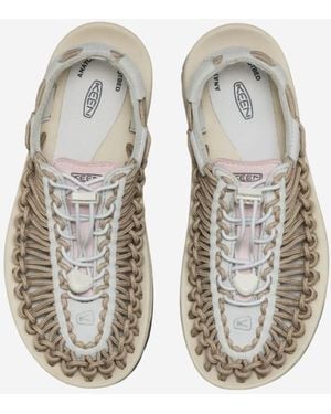Keen Sandals Uneek Leather And Textile - Metallic