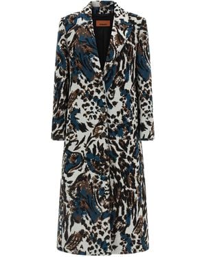 Missoni Animalier Coat - Black