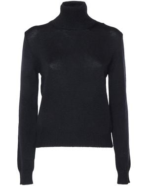 Ballantyne T Neck Pullover Turtleneck - Blue