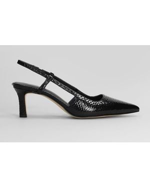 Michael Kors Alora Mid Sling Court Shoes - Black