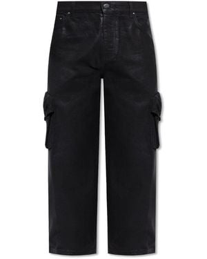 Amiri Multi-Pocket Cargo Cotton Pants - Black