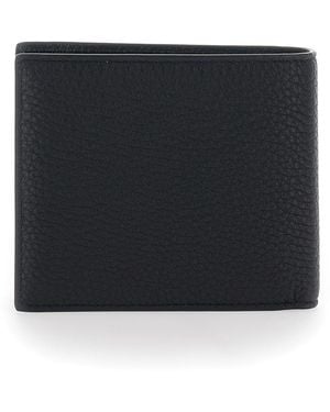 Balenciaga Bifold Wallet Leather Calfskin - Black