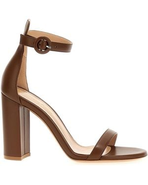 Gianvito Rossi Gaeta Sandal - Metallic