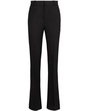 Bottega Veneta Flared Wool Pants - Black