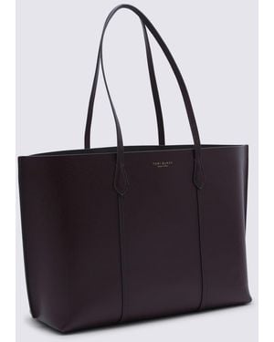 Tory Burch Dark Leather Totes - Black
