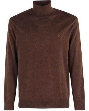Polo Ralph Lauren Long Sleeve Pullover - Brown