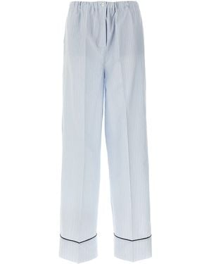 Prada Cotton Casual Pants - White