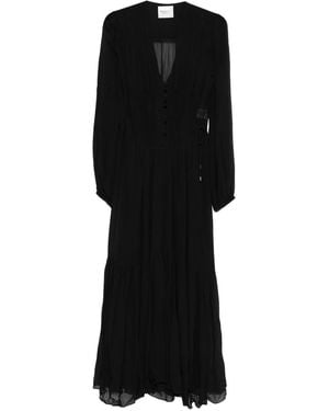 Isabel Marant Marant Etoile Dress With V-Neck - Black