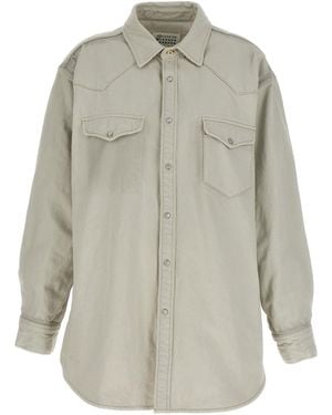 Maison Margiela Padded Overshirt - Grey