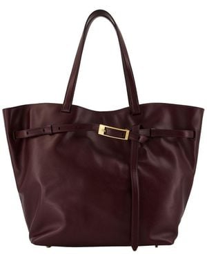 Anine Bing Elly Small Shopper Bag - Red