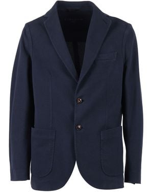 Circolo 1901 Blazer G.Dyed Oxford - Blue
