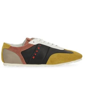 Marni Leather Sneaker Sneakers - Multicolor