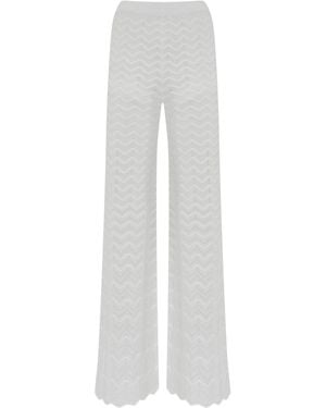 D.exterior Pants - White