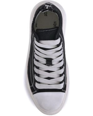 R13 High Top Sneakers Upper: Polyurethane Sneakers - White