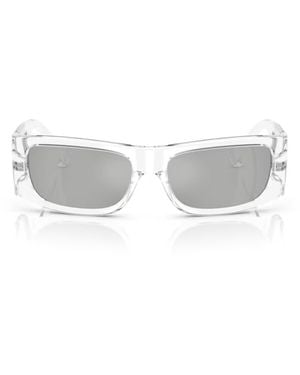 Versace 0Ve4482 Lens Logo 148-8V Cristallo Injected Occhiali Da Sole - Gray