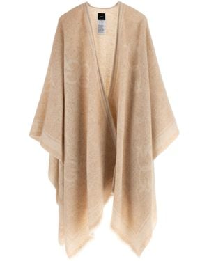 Pinko Hood Croatia Capes - Natural