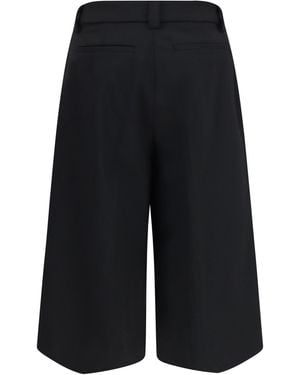 Thelatest Trousers E-Dakota 3120 Wool-Blend Polyester Trousers - Blue