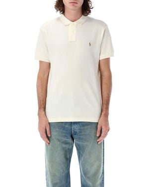 Polo Ralph Lauren Slim-Fit Cotton Piqué Polo Shirt - Blue