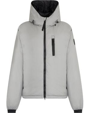Canada Goose Waterproof Hooded Jacket Polyester Raincoats - Gray